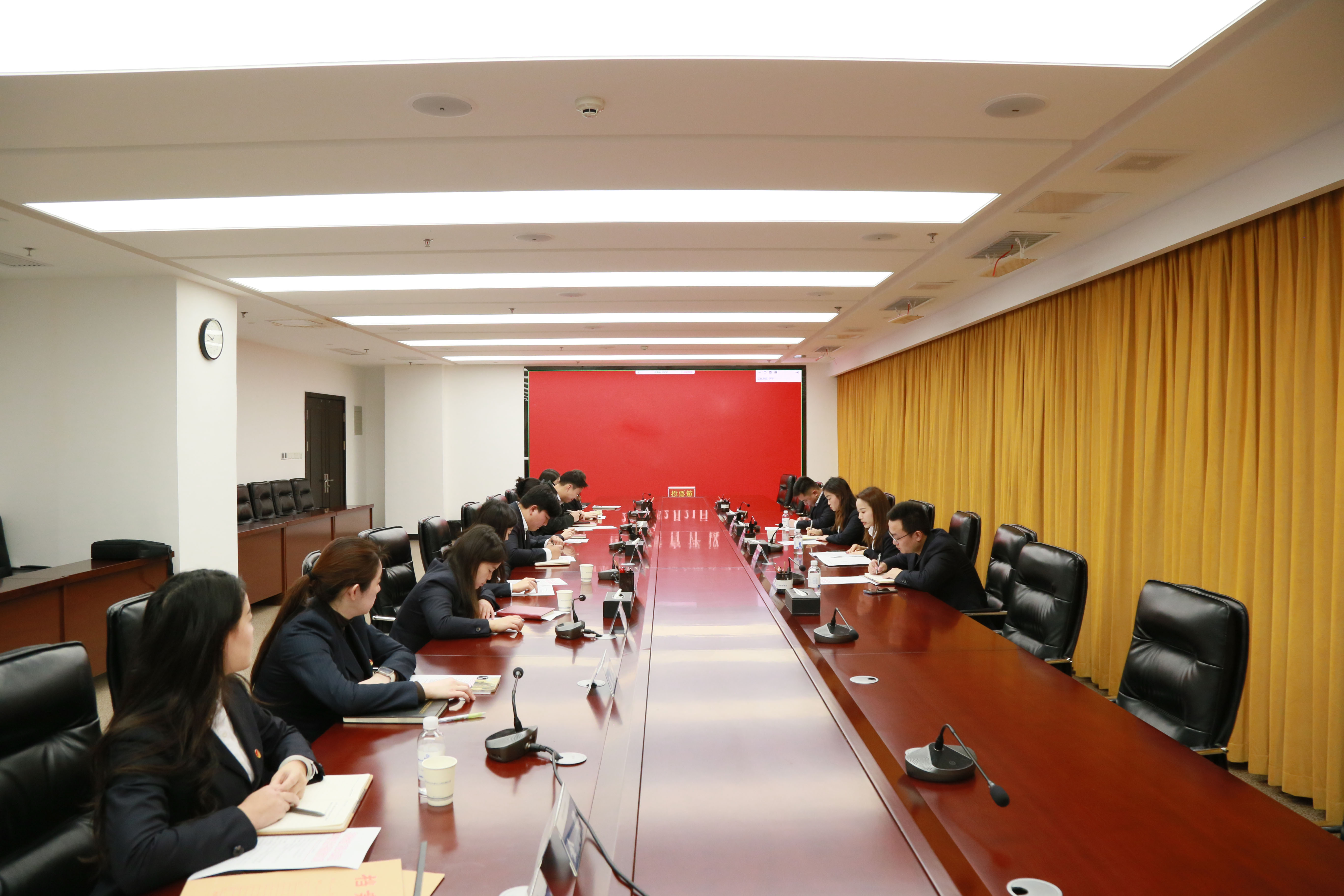 水建公司團支部召開2024年度組織生活會暨團員教育評議工作會
